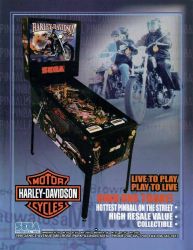 Sega Harley Davidson Flyer